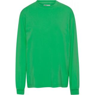 Koszulka z długim rękawem Colorful Standard Organic oversized kelly green
