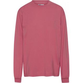 Koszulka z długim rękawem Colorful Standard Organic oversized raspberry pink