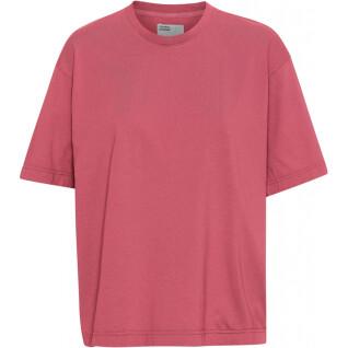 Koszulka damska Colorful Standard Organic oversized raspberry pink