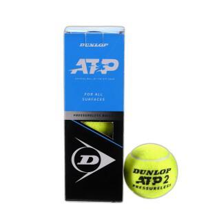 Zestaw 3 piłek tenisowych Dunlop Atp Pressureless
