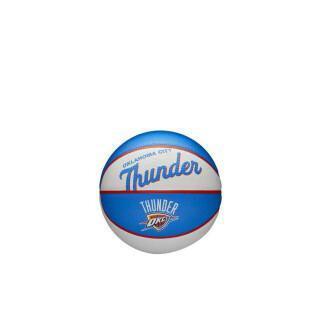 Mini NBA retro piłka Oklahoma City Thunder