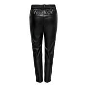 Spodnie damskie Only onlpoptrash leather pnt