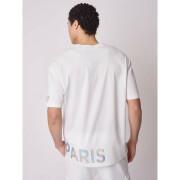 Luźny T-shirt z opalizującym logo Project X Paris