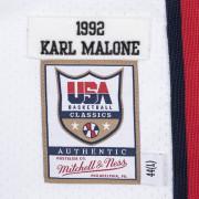 Autentyczna koszulka domowa zespołu USA Karl Malone 1992