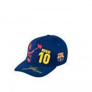 Messi Barcelona podpis czapka 