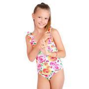 Jednoczęściowy kostium kąpielowy dla dziewczynki Banana Moon M Tunes Whitero