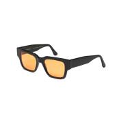 Okulary przeciwsłoneczne Colorful Standard 02 deep black solid/orange