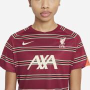 Koszulka przedmeczowa dla kobiet Liverpool FC 2021/22