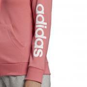 Damska bluza zapinana na zamek z kapturem adidas Essentials Logo