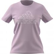 Koszulka damska adidas Outlined Flora Graphic
