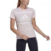Koszulka damska adidas Essentials Logo Colorblock Cotton