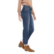 Damskie jeansy z wysoką talią Le temps des cerises Basic 400/18