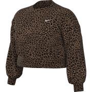 Sweatshirt kobieta Nike Dri-Fit GT FT CREW LEOPARD
