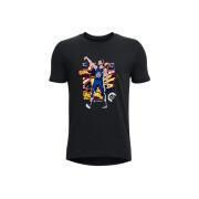 T-shirt chłopięcy Under Armour Curry Multi Animated