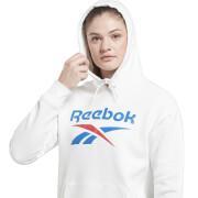 Damska bluza polarowa z kapturem Reebok Identity Big Logo